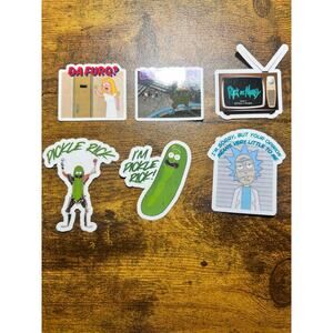 Animated TV Show Stickers-Rick and Morty, American Dad, Futurama